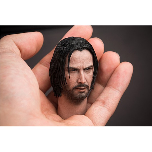 Head/ Đầu mô hình SOOSOOTOYS 1/6 nhân vật John Wick phiên bản cao cấp 2 kiểu tóc
