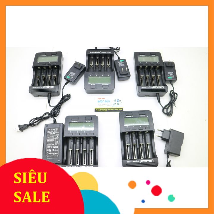 Sạc Pin Liitokala Lii-500 18650/26650 Sạc Thông Minh Đo Nội Trở Và Dung Lượng Pin