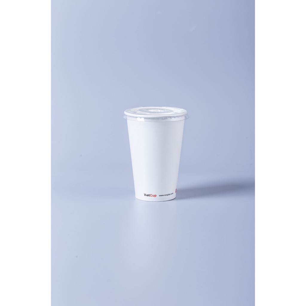 Cốc giấy VietCup 16oz 2PE đựng đồ uống lạnh ( 475ml) ( 50 cốc)