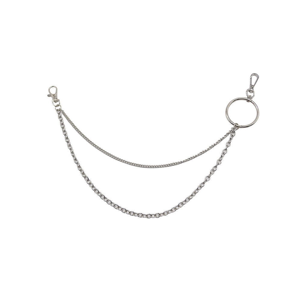 Thắt Lưng Hai Lớp Bằng Kim Loại Thời Trang Cho Nữ