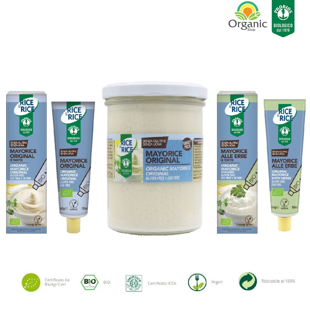 Sốt Mayonaise hữu cơ không trứng 360g ProBios