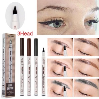 Chì Kẻ Mày Phẩy Sợi Không Thấm Nước ĐIÊU KHẮC 4D Fine Sketch