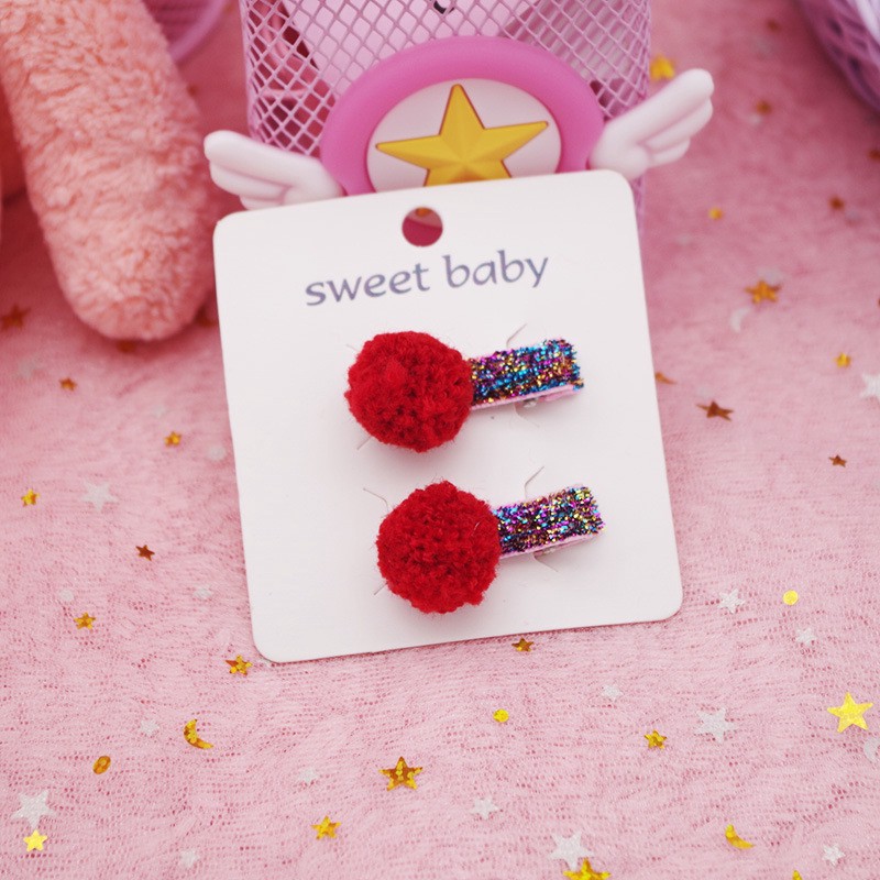 Kẹp tóc công chúa đính kim sa lung linh xinh xắn cho bé gái