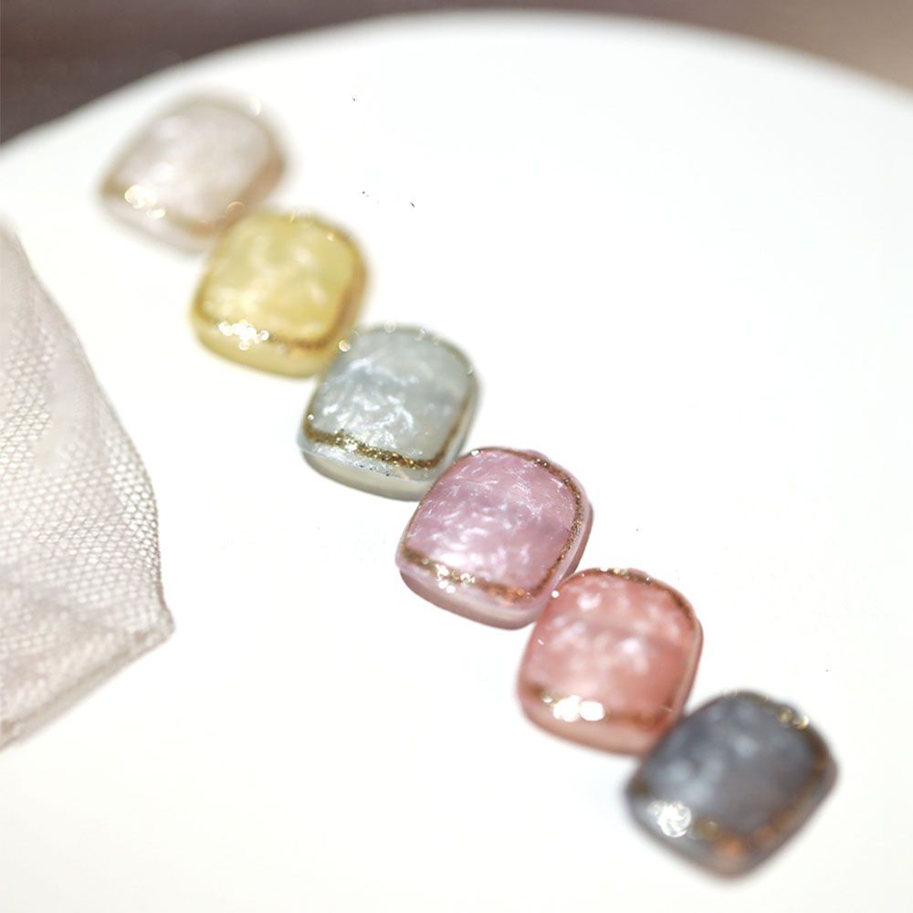 Gel sơn móng tay uv hiệu ứng ánh ngọc trai lấp lánh thời trang