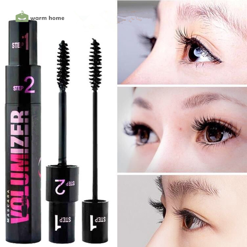 Mascara 2 trong 1 làm dày dài và cong mi tiện lợi