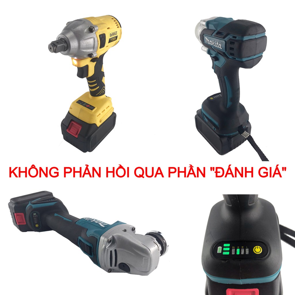 [Chân pin Makita] Thân máy khoan, mài, cắt, máy phay gỗ, bắn vít, siết mở bulong, máy cưa kiếm các loại