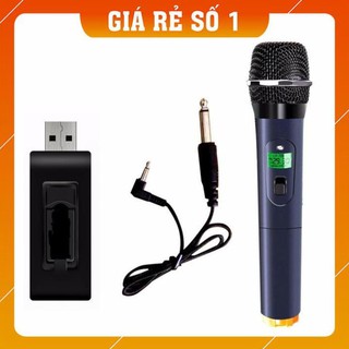 ⚡giá sập sàn⚡ micro v12 không dây đa năng zansong, shuae v12 màn hình led - bh 6 tháng