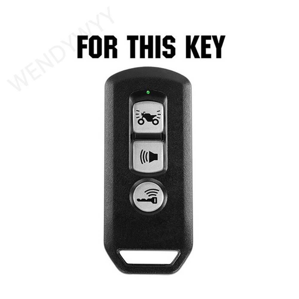 Vỏ silicon 3 nút bảo vệ chìa khóa xe máy thích hợp cho Honda Vario 150 125 Pcx 150