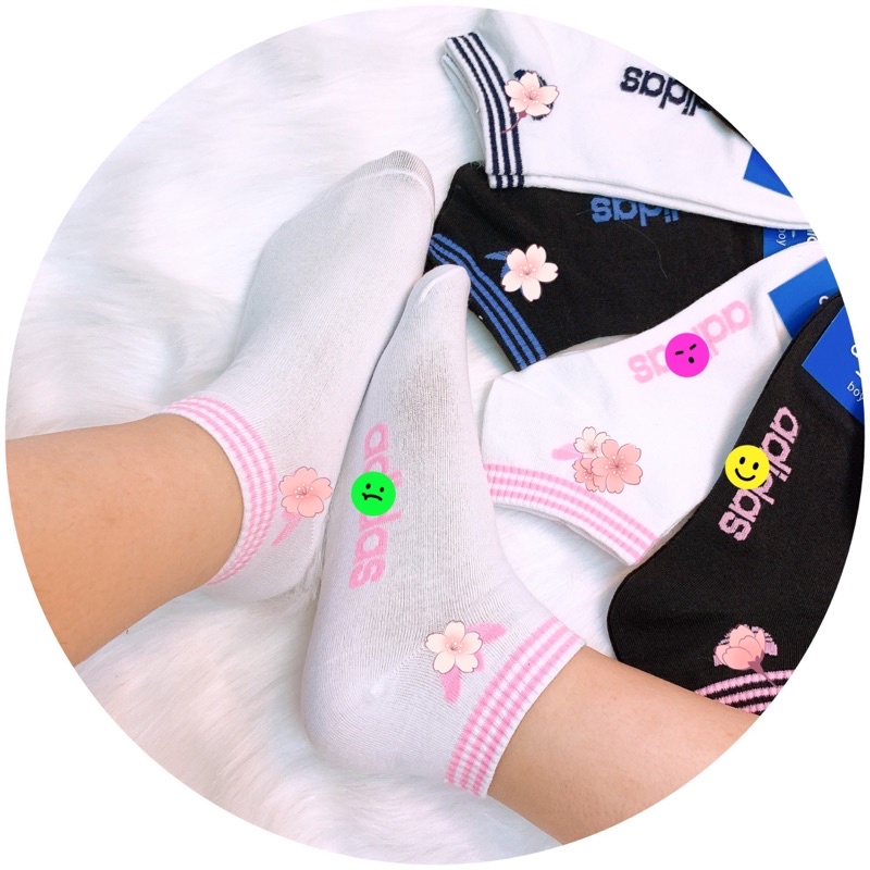 Tất cổ ngắn dáng unisex phù hợp cả nam, nữ, độ dày vừa phải thoáng mát