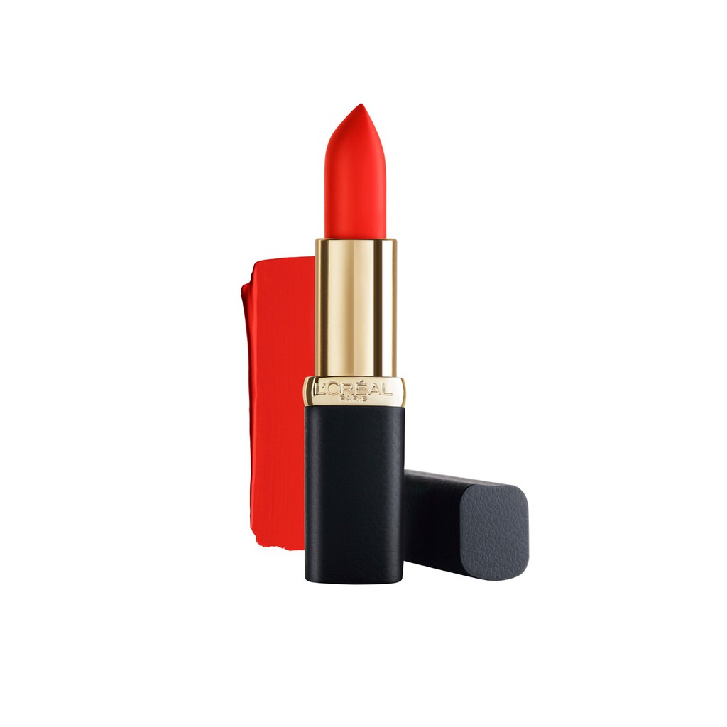 Son Lì Mịn Môi L'Oreal Color Riche Matte 344 Retro Red