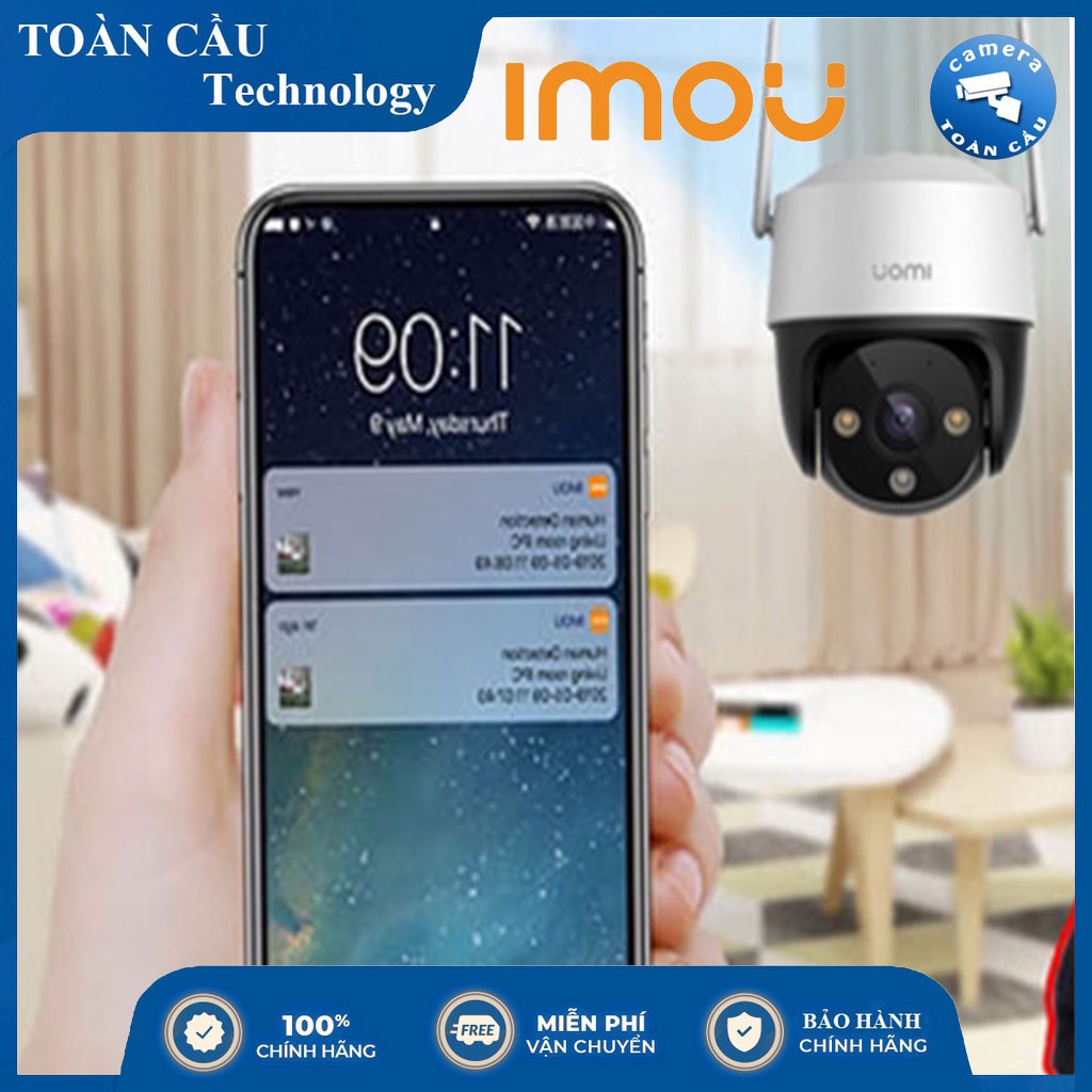 CAMERA IMOU PT 2MP IPC-S21FP TÍCH HỢP MIC Hàng chính hãng BH 2 Năm