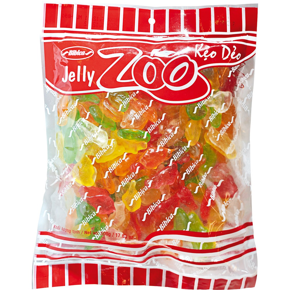 Kẹo dẻo Zoo 500g ( áo dầu )