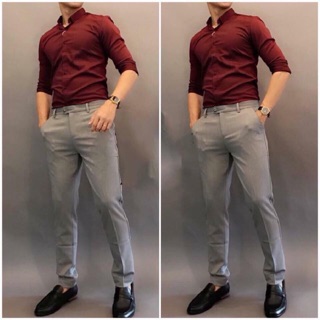 Combo quần+áo sơ mi tay dài . ngochan