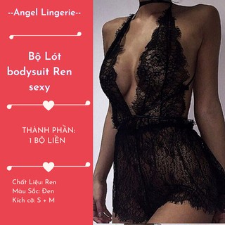 Bộ đồ lót liền thân Ren sexy đồ lót quyến rũ.A37