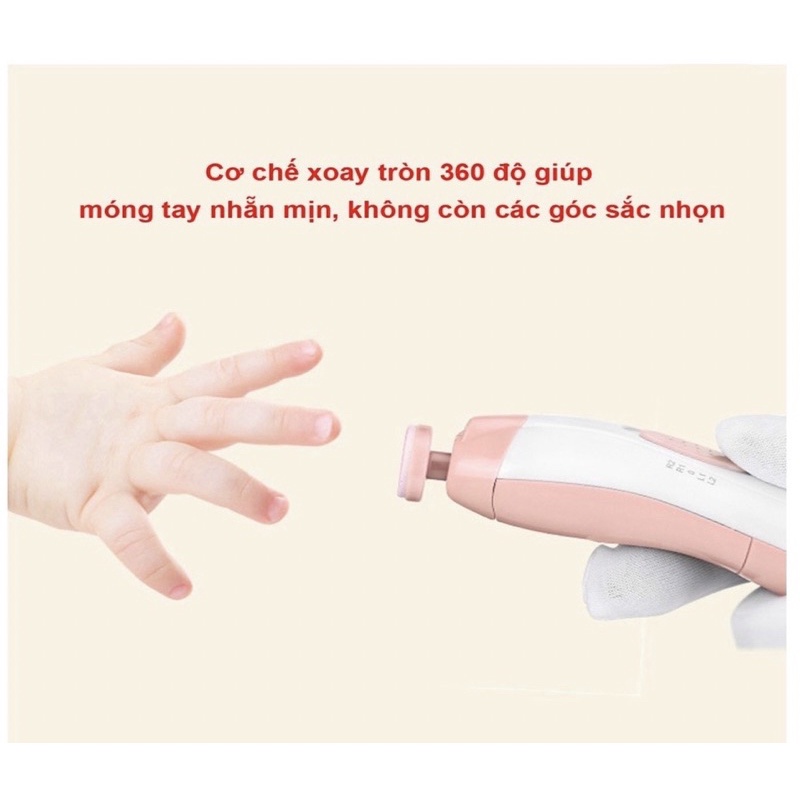 Dụng cụ mài móng tay cho bé