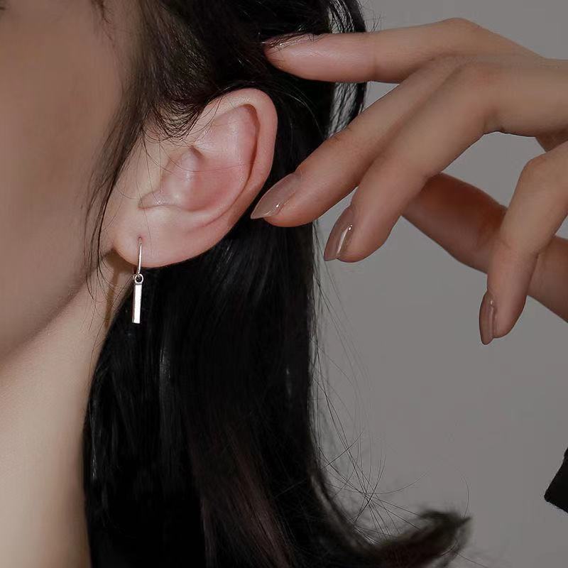 Bông Tai Mặt Hình Học Đơn Giản Thời Trang