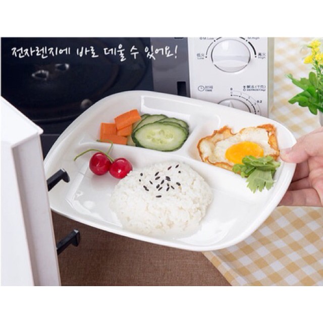 Khay ăn chia 3 ngăn Nhật Bản Nakaya