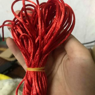 dây tim 2mm dùng tết vòng may mắn( bó 10m)