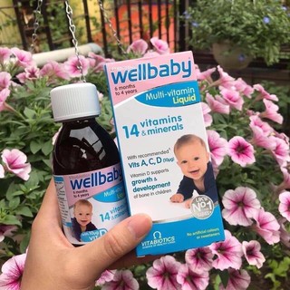 Tăng đề kháng WELLBABY Vitabiotics số 1 UK