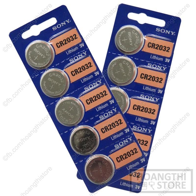 Pin nguồn CMOS máy tính CR2032 LR44 AG13 SONY Chính hãng dẹt 3V cúc áo 1.5V main máy tính remote camera EKEN H9r CR2032 | BigBuy360 - bigbuy360.vn