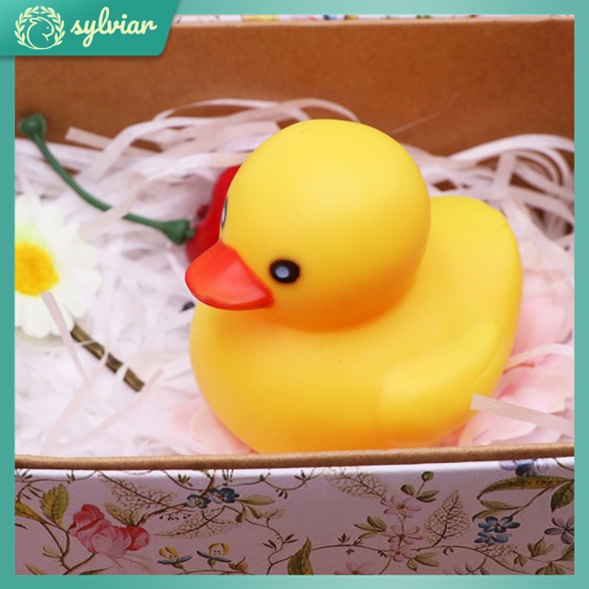 Vịt Cao Su Đồ Chơi Bằng Nhựa Cho Bé Chơi Khi Tắm
