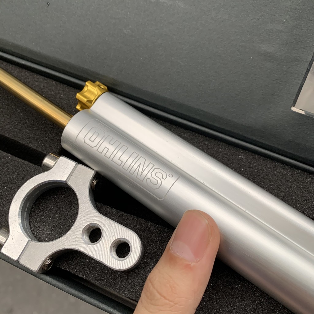 Trợ Lực Sườn Ohlins Tem Khắc Kèm Pát Cnc Gắn Nhiều Dòng Xe