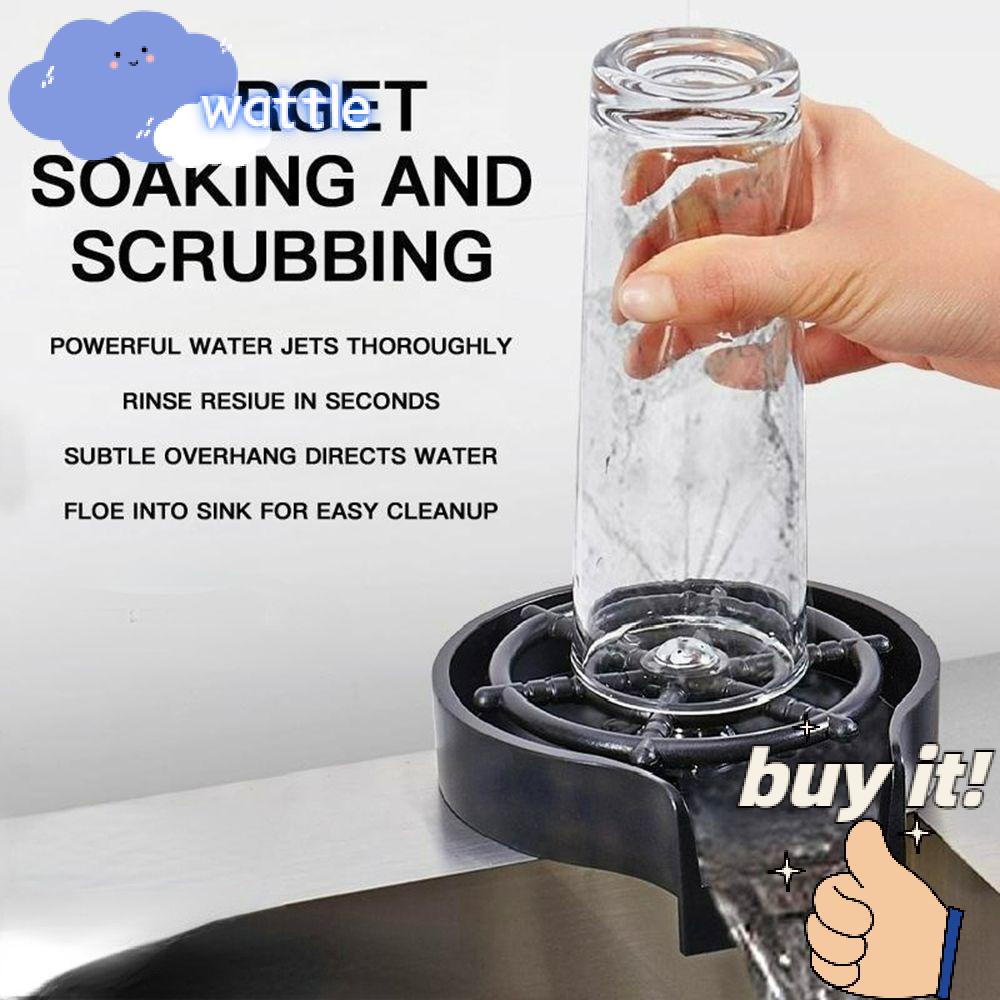 ✧Hành động✧ Dụng Cụ Rửa Cốc Thủy Tinh/Cà Phê/Trà Sữa Áp Suất Cao Tự Động Bằng Thép Không Gỉ