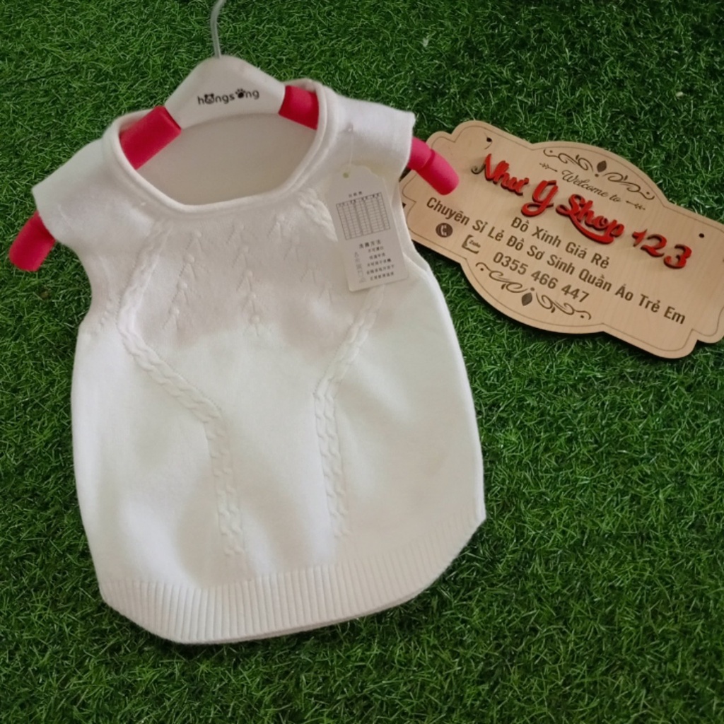 [A84 - Nhiều Mẫu, Siêu rẻ] Áo Gile Len Quảng Châu Cao Cấp Mềm Mịn Cho Bé Gái