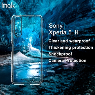 Ốp Điện Thoại IMAK Mềm Trong Suốt Chống Sốc Cho Sony Xperia 5 Ii Xperia5 2