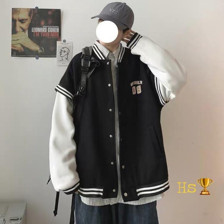Áo Bomber Kay 09 Áo Khoác Không Cổ Có Cúc Bấm Chất Liệu Kaki Chất Đẹp