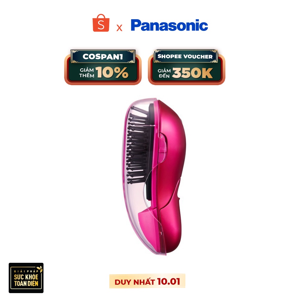 Lược chải tóc Panasonic ion nhỏ gọn EH-HE10VP421 – Cho mái tóc bóng mượt