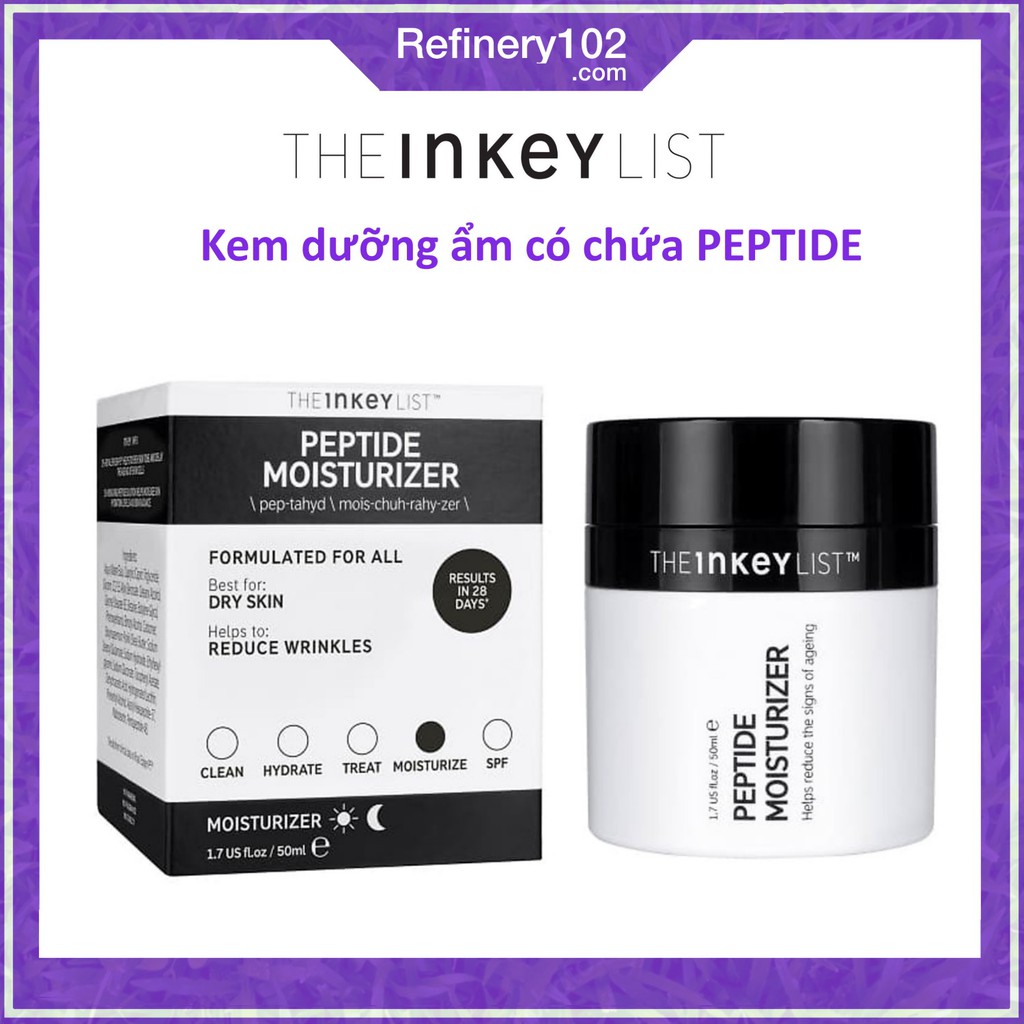 Kem dưỡng ẩm The INKEY List Peptide Moisturizer | BigBuy360 - bigbuy360.vn