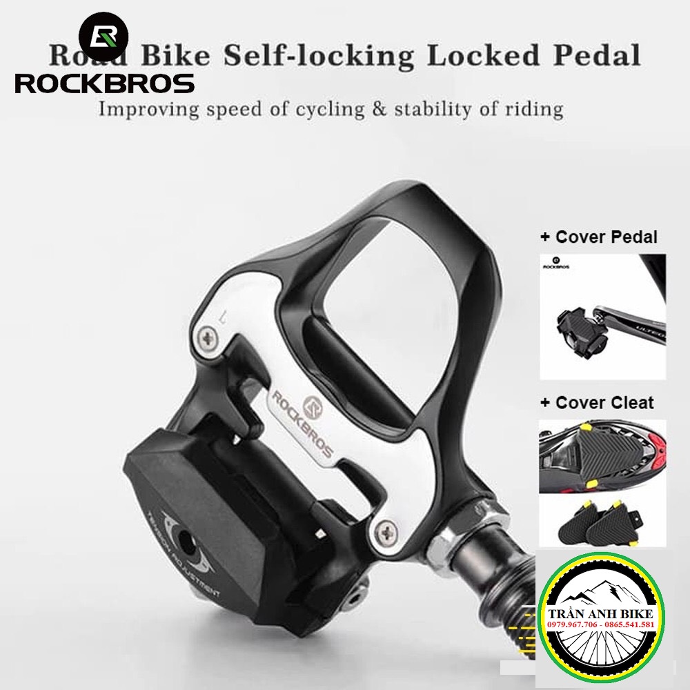 Pedan  can xe đạp ROCKBROS LP-R21 / LP-RD2BK / LP-RD2CF - Shimano Road