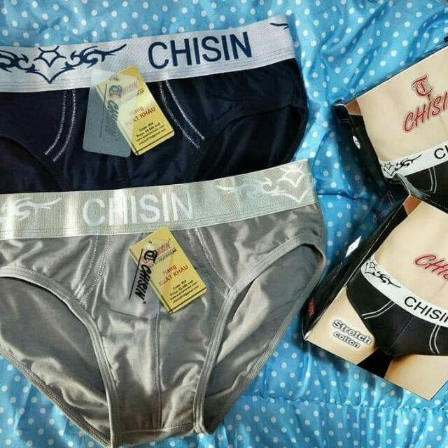 2 quần lót nam cao cấp Chisin hàng Việt Nam xuất khẩu