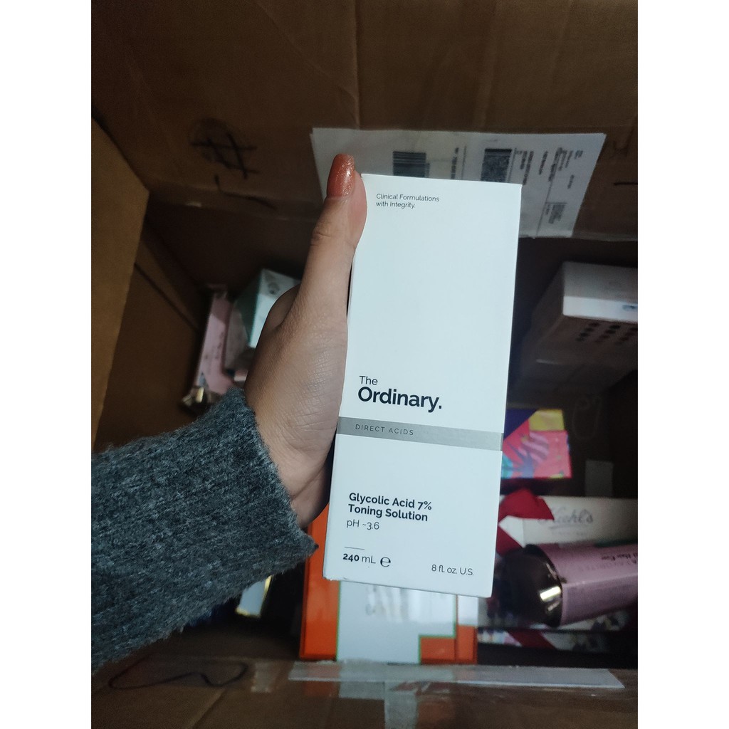 [ Bill Sephora] Toner tẩy da chết The Ordinary Glycolic Acid 7%
