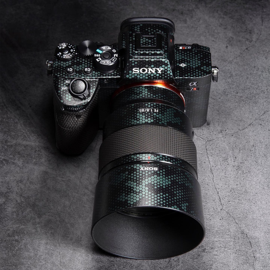 Skin 3M Cho Máy Ảnh SONY A7III, A7IV, A7II, A7 , A9, A9II - Mẫu skin dán full máy LUXSKEEN