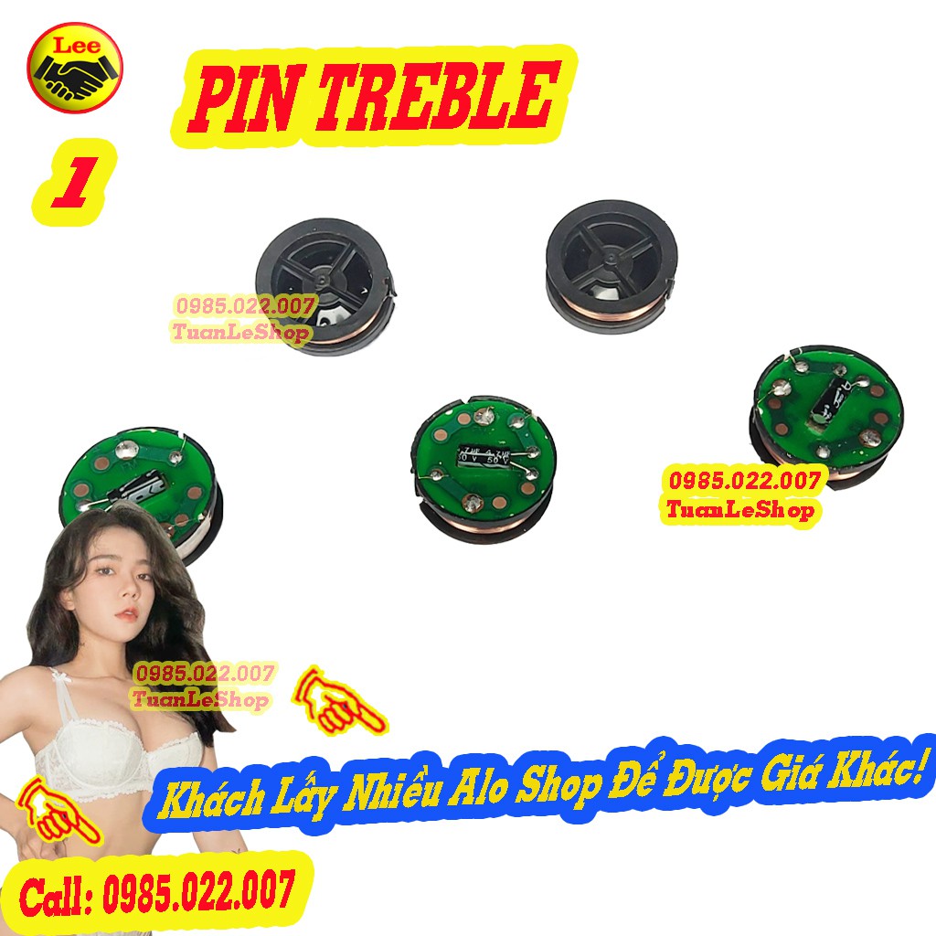 LOA TREBLE THẠCH ANH – PIN SIEU TEP – GIÁ 01 CHIẾC
