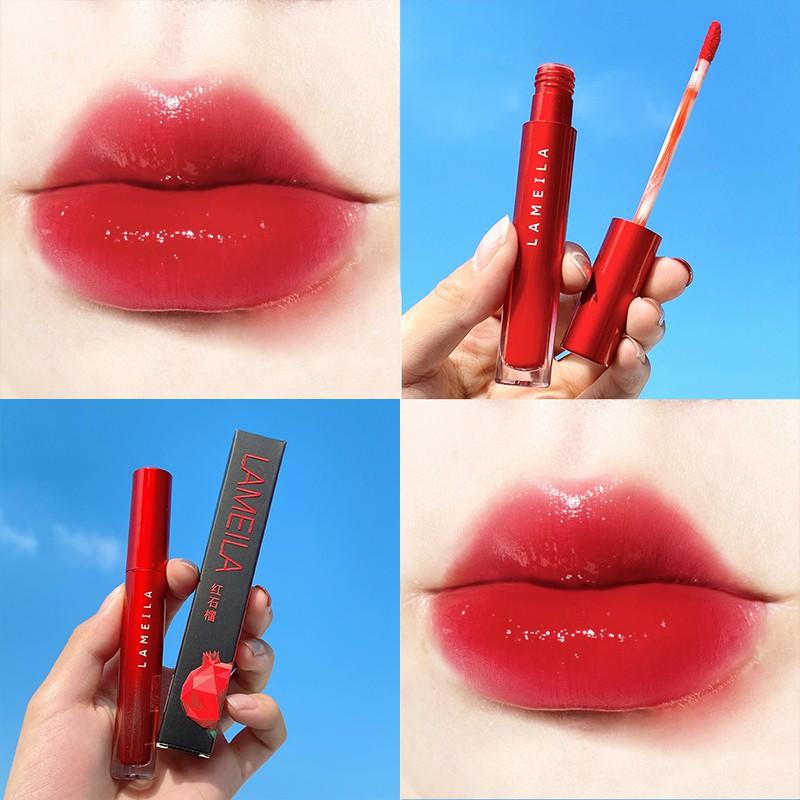 Son Môi Lameila 6 Màu Tùy Chọn Giúp Dưỡng Ẩm Và Lâu Trôi Cao Cấp