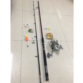 Combo cần câu shimano cruza 2m7 và máy EU 4000 quá khẻo