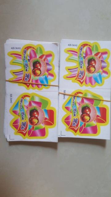 [VPP] [Combo] tem chúc mừng năm mới - happy new year cho khách - tem dán decal | BigBuy360 - bigbuy360.vn