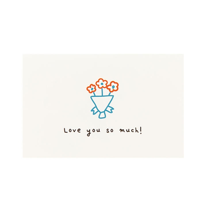 Set Thiệp ARTBOX Hàn Quốc Tình Yêu Màu Sắc Nổi Bật