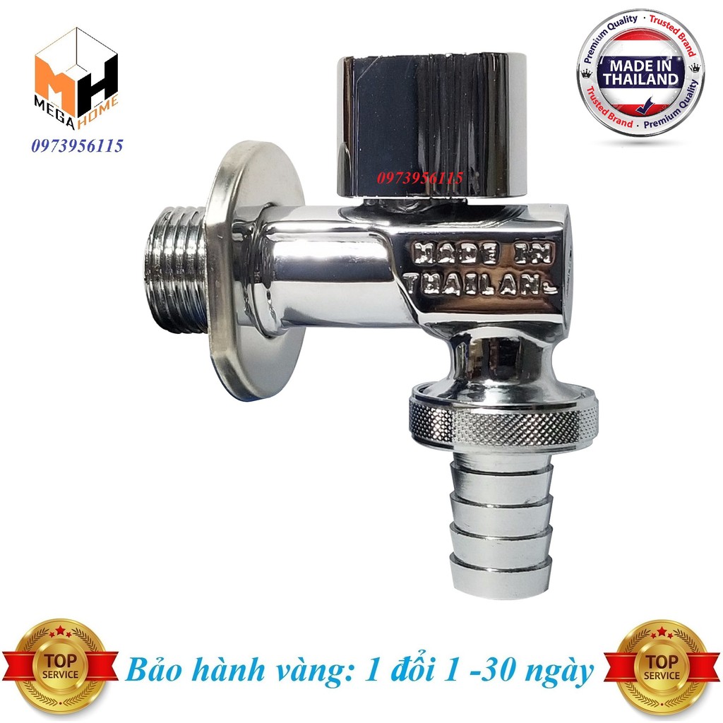 Vòi nước inox 304, chuyên dụng cho máy giặt, máy rửa bát