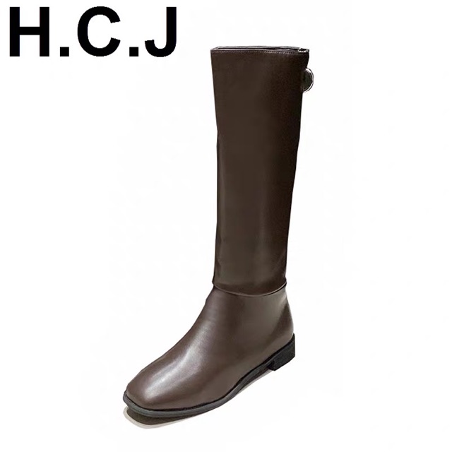 [ SẴN NÂU 37 Hàng đang về  ] Mã T2 Boots đùi trơn basic da lì bóng 2019 | BigBuy360 - bigbuy360.vn