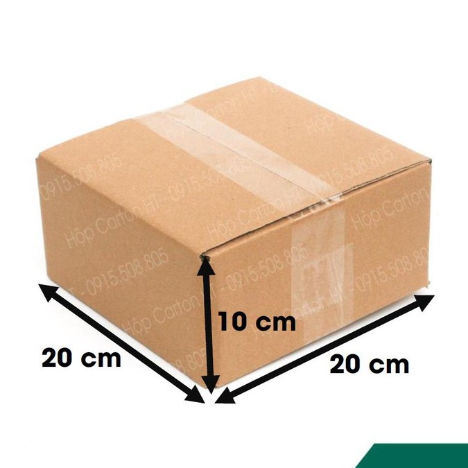 20x20x10 ♥️ FREESHIP ♥️ Giảm 10K Khi Nhập [BAOBITP] - 1 thùng hộp carton đóng hàng TP1