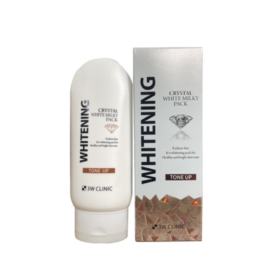 Kem Kích Trắng Toàn Thân 3W Clinic Crystal White Milky Pack 200g - BX3682
