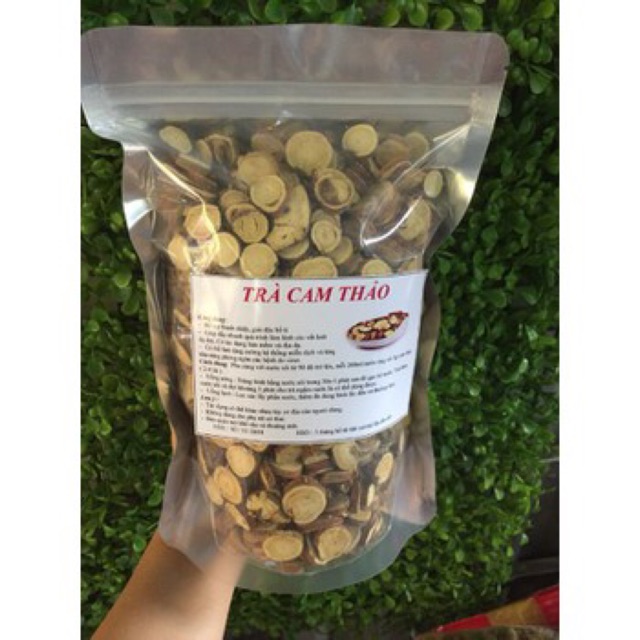 Trà cam thảo lát tròn