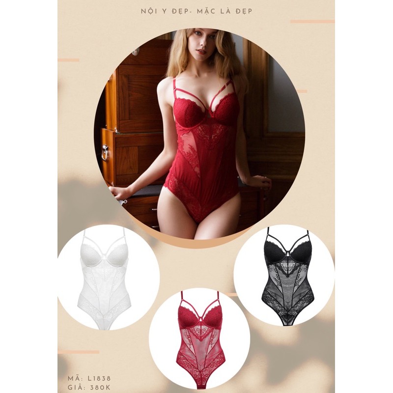Bodysuit ren nâng ngực L1838 sexy tại Nội Y Đẹp | BigBuy360 - bigbuy360.vn