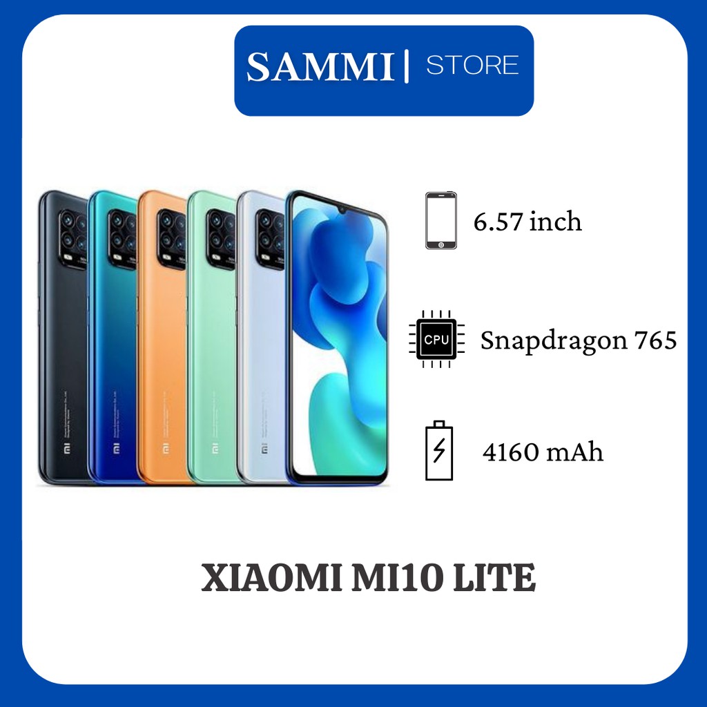 Điện thoại di động Xiaomi mi 10 lite mới 99% Fullbox