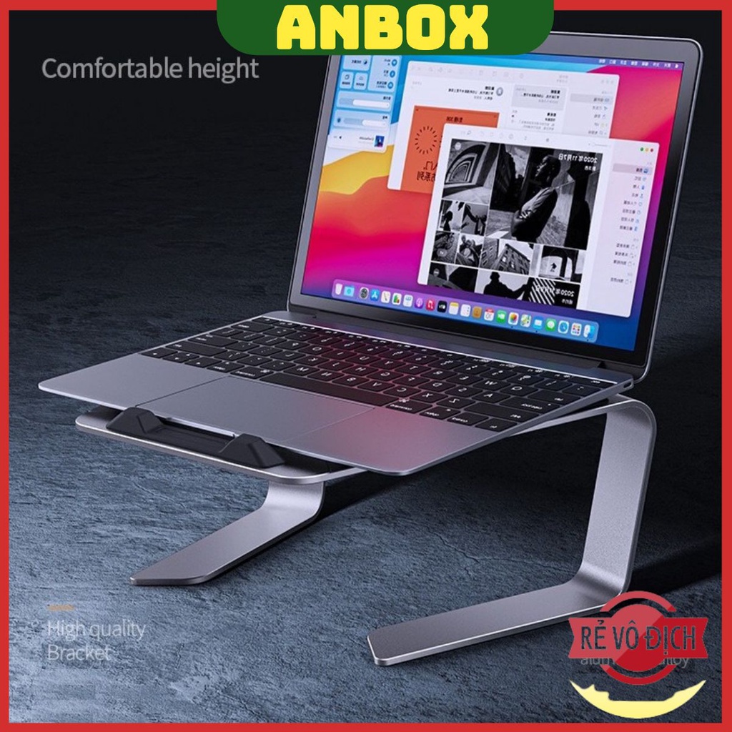 Giá đỡ laptop stand nhôm hỗ trợ tản nhiệt XStand P49 dành cho Macbook/ Ultrabook 12 inch - 15.6 inch