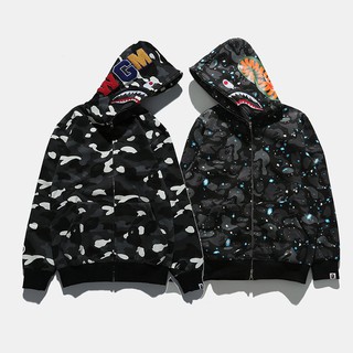 [Ảnh thật] Áo khoác Bape Shark